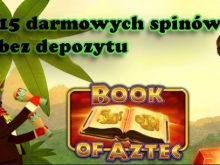 15 darmowych spinów bez depozytu w kasynie Spinia