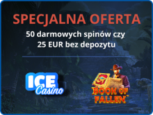 Bonus bez depozytu Ice Casino